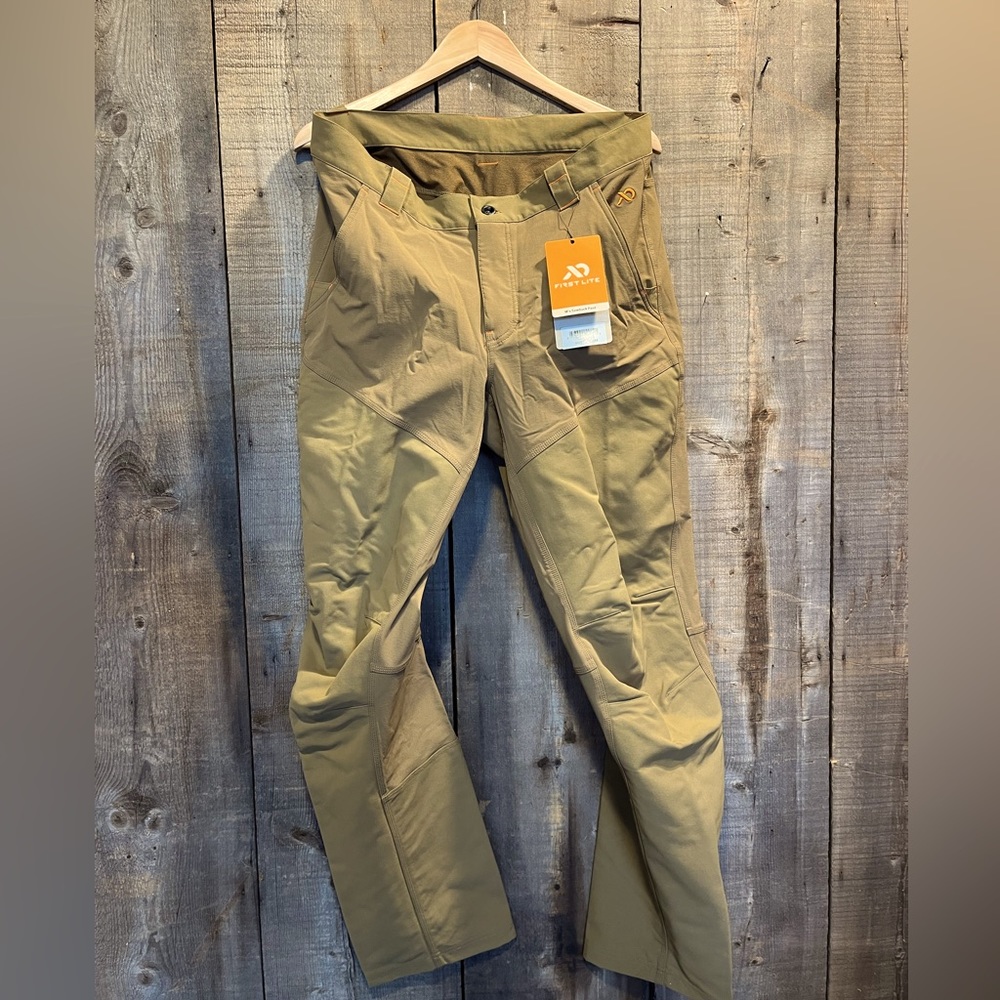 First Lite Sawbuck Brush Pants. New With Tags. $140. 34x32. Dry Earth.